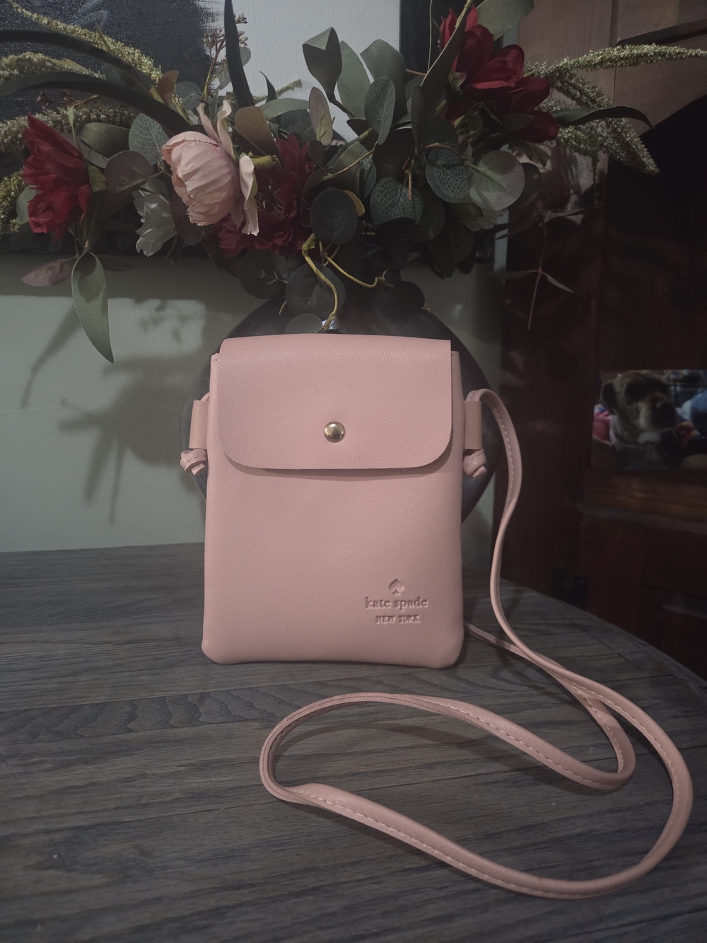 Kate Spade Pink Crossbody Phone Bag
